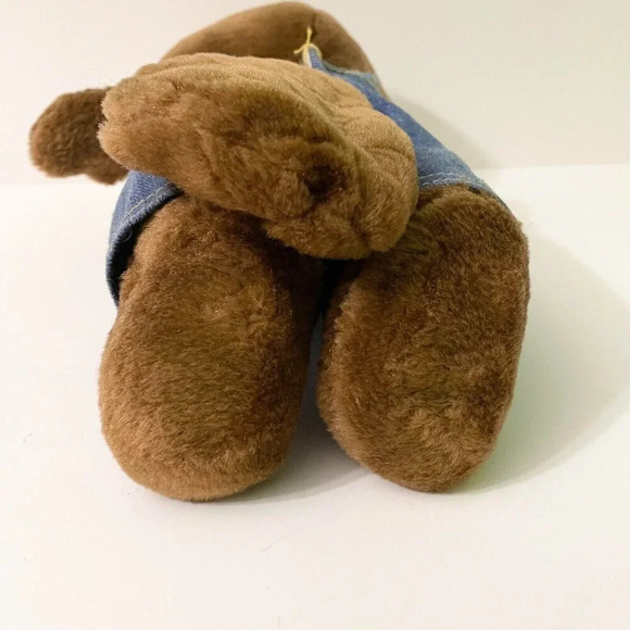 Vtg 1984 Tomy The Get Along Gang Bingo Beaver Stuffed Animal Plush Toy Doll - Picture 6 of 16